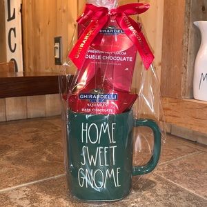 Rae Dunn “Home Sweet Gnome” Mug Gift Set
